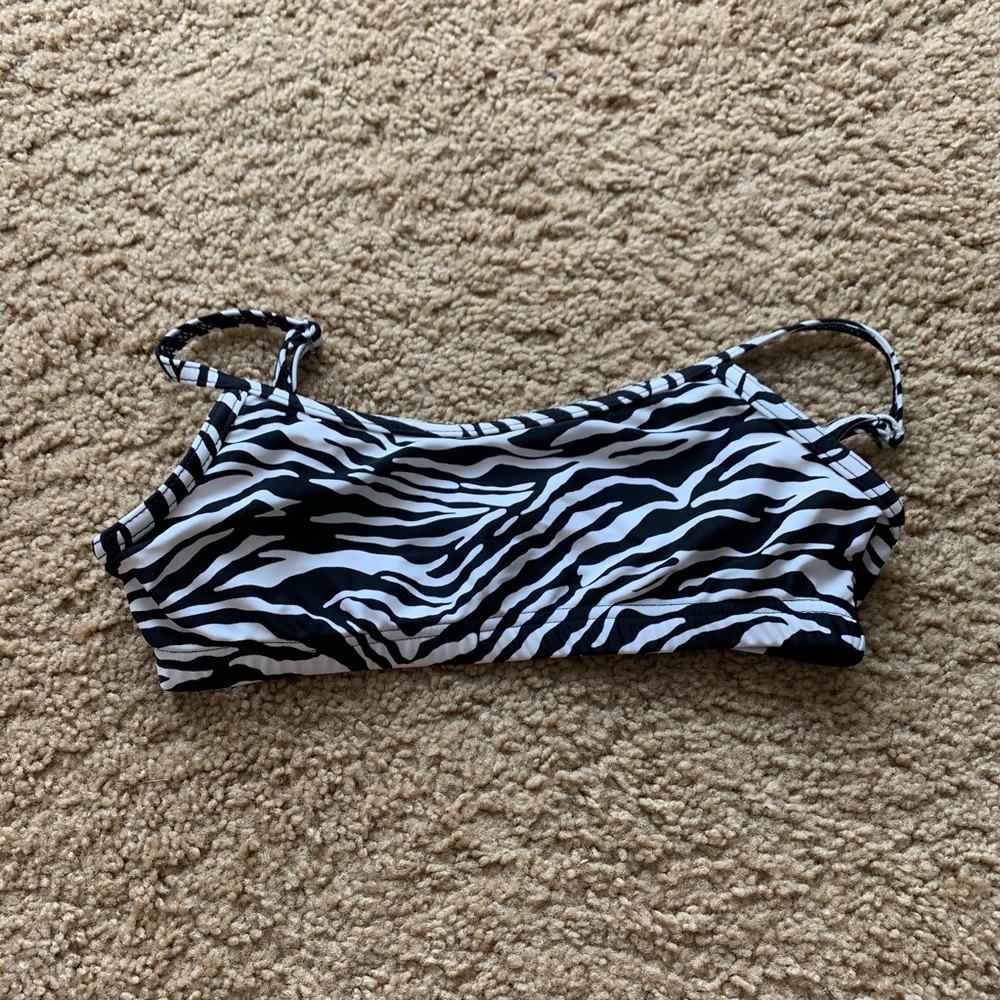 zebra dance top